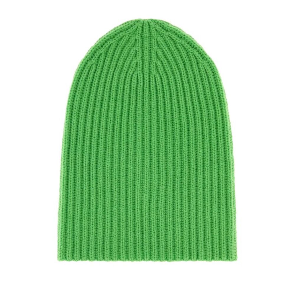 Umit Benan Men Green Cashmere Paradiso Beanie Hat
